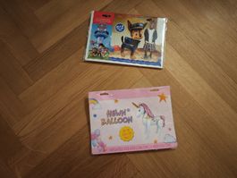 Einhornballon \ Paw Patrol Ballon